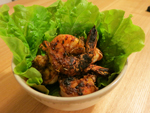 ジャークシュリンプ(grilled shrimp / jerk seasoning)