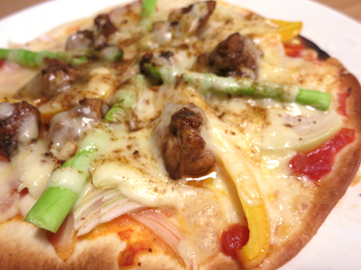 ジャークチキン・ピザ(Jerkchiken pizza))